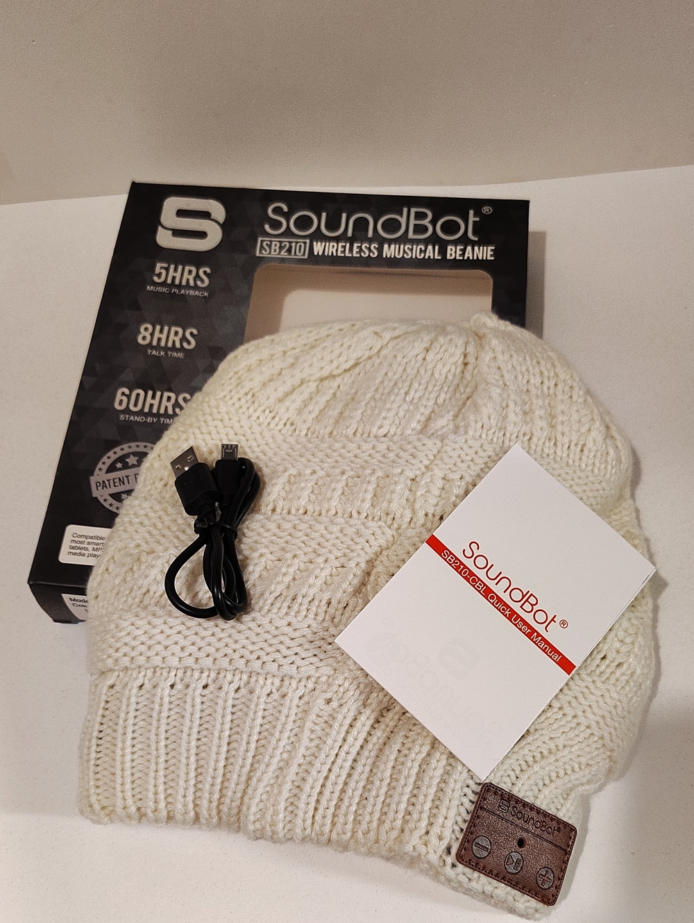 SoundBot SB210 Wireless Musical Beanie